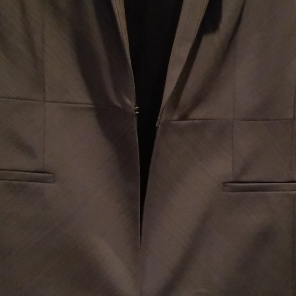 Elie Tahari navy jacket vertical pinstripes Size 6, Nwt Career Work - Picture 5 of 5